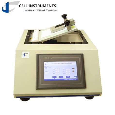 Inclined Plane Coefficient of Friction Tester supplier|coefficient of friction tester pdf.